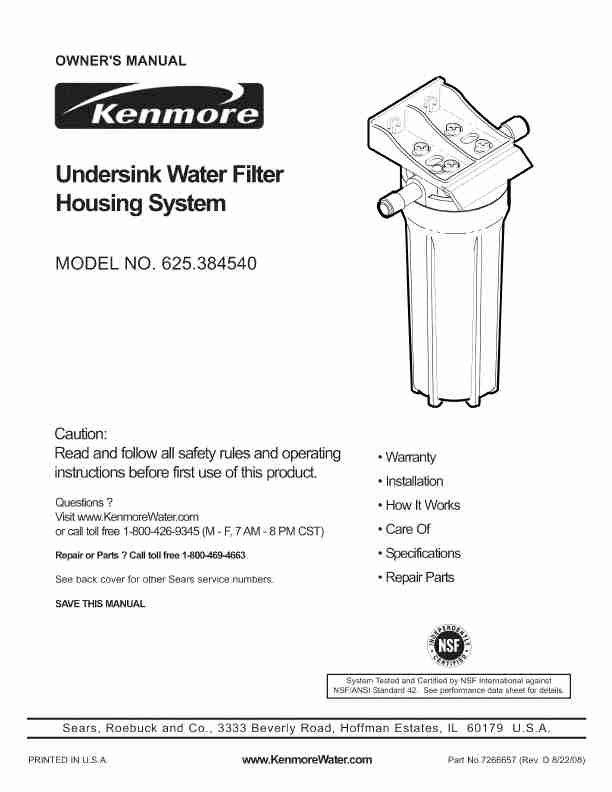 Kenmore Water Dispenser 625_38454-page_pdf
